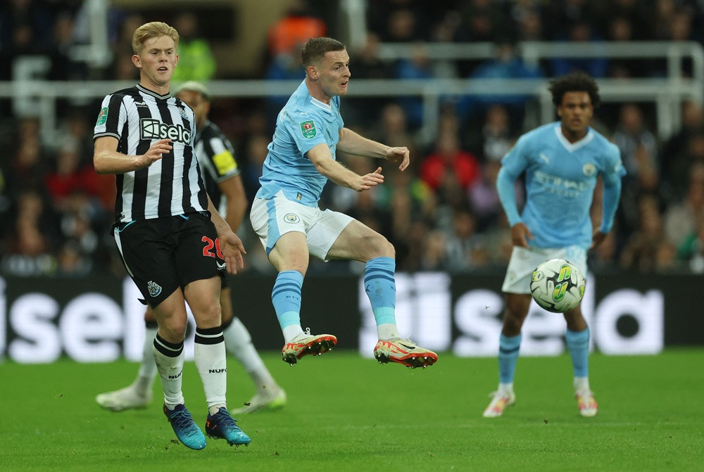 Kết quả bóng đá Newcastle 1-0 Man City - Vòng 3 Cúp Liên đoàn Anh